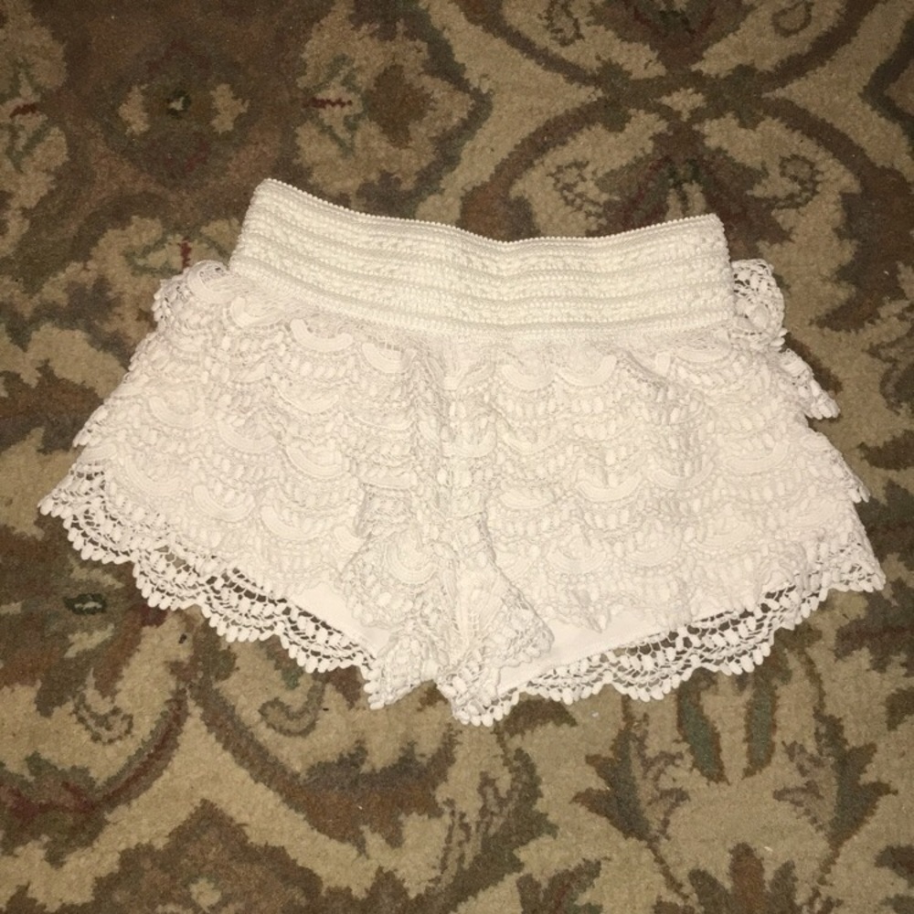 Cute crocheted shorts